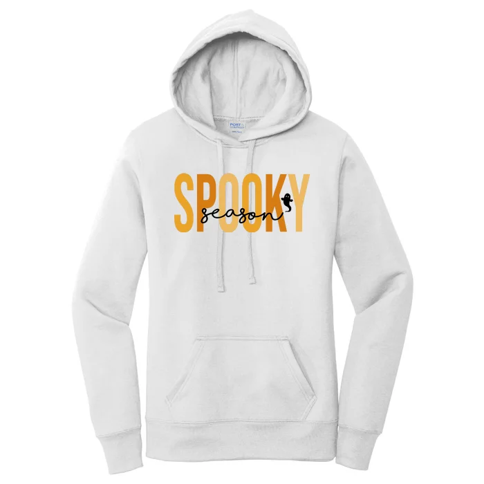 Spooky Season October Festive Halloween Women's Pullover Hoodie