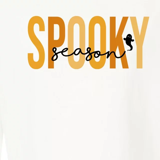 Spooky Season October Festive Halloween Cropped Pullover Crew