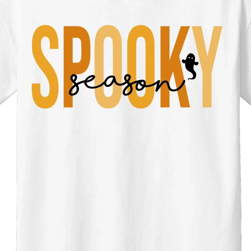 Spooky Season October Festive Halloween Kids T-Shirt