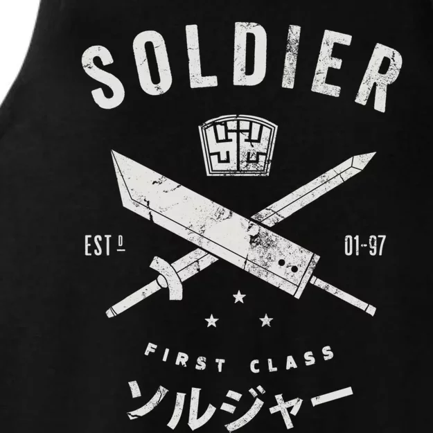 Soldier Ladies Tri-Blend Wicking Tank