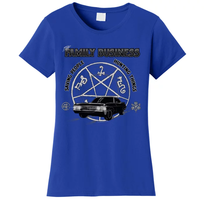 Supernatural Saving People And Hunting Things Gift Women's T-Shirt