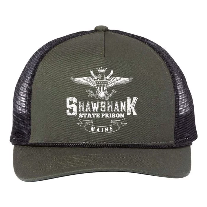 Shawshank State Prison Maine Retro Rope Trucker Hat Cap