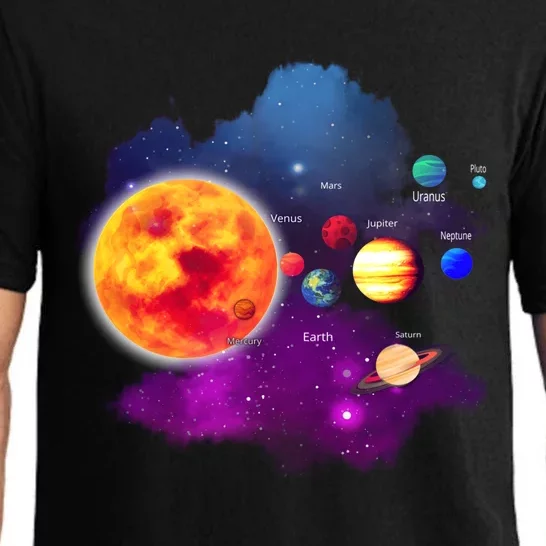 Solar System Planets For Astronomy And Space Geeks Pajama Set