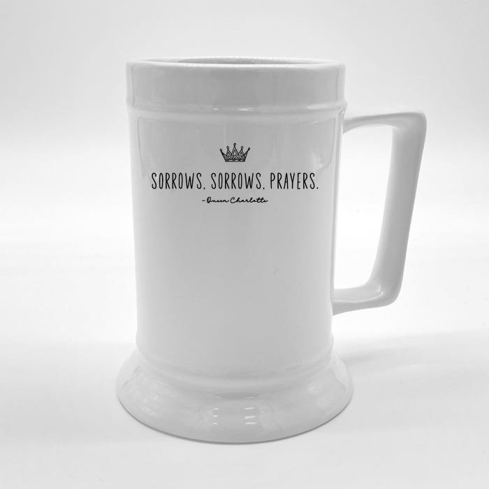 Sorrows Sorrows Prayers Lover Front & Back Beer Stein