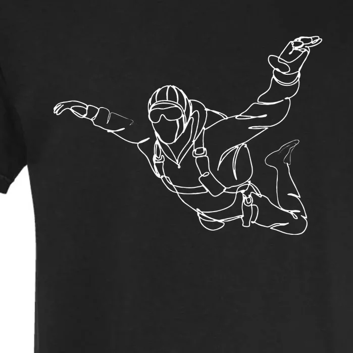 Skydiver Skydiving Parachutist Parachuting Garment-Dyed Heavyweight T-Shirt