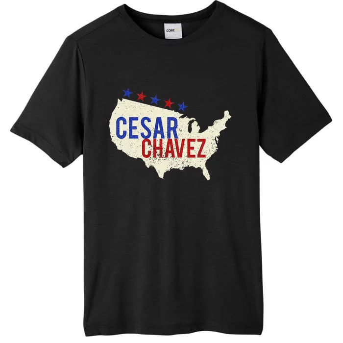 Si Se Puede Quote I Cesar Chavez Day ChromaSoft Performance T-Shirt