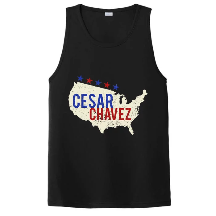 Si Se Puede Quote I Cesar Chavez Day Performance Tank