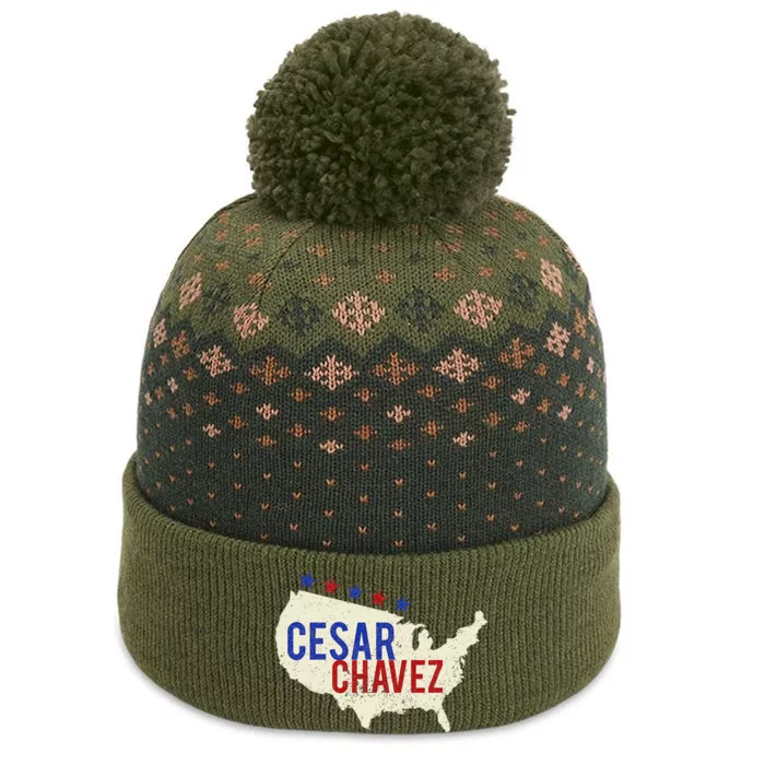 Si Se Puede Quote I Cesar Chavez Day The Baniff Cuffed Pom Beanie