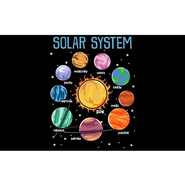 Solar System Planets Science Space STEM Kids Bumper Sticker