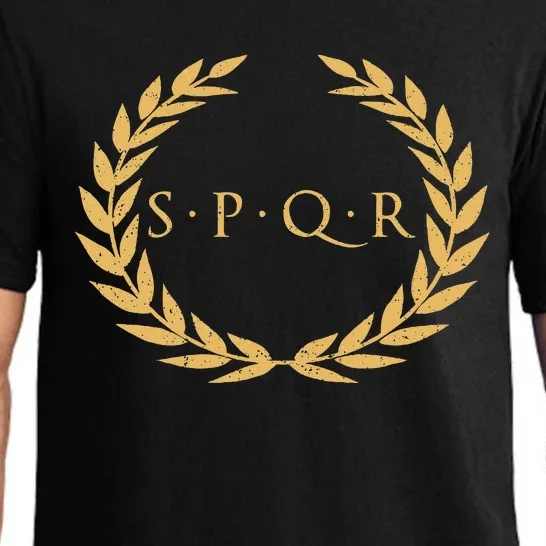 Spqr Senatus Populus Que Romanus Roman Republic Rome Pajama Set