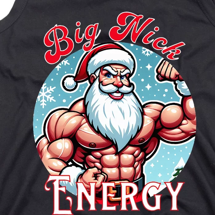 Santa's Swole Patrol Big Nick Energy' Fun Christmas Tank Top