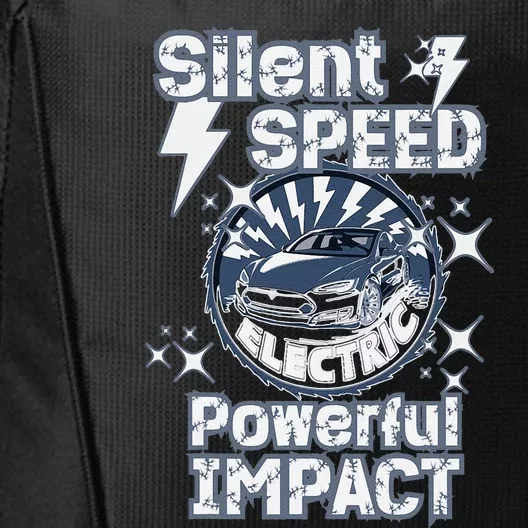 Silent Speed Powerful Impact Electric Car Driver Design City Backpack