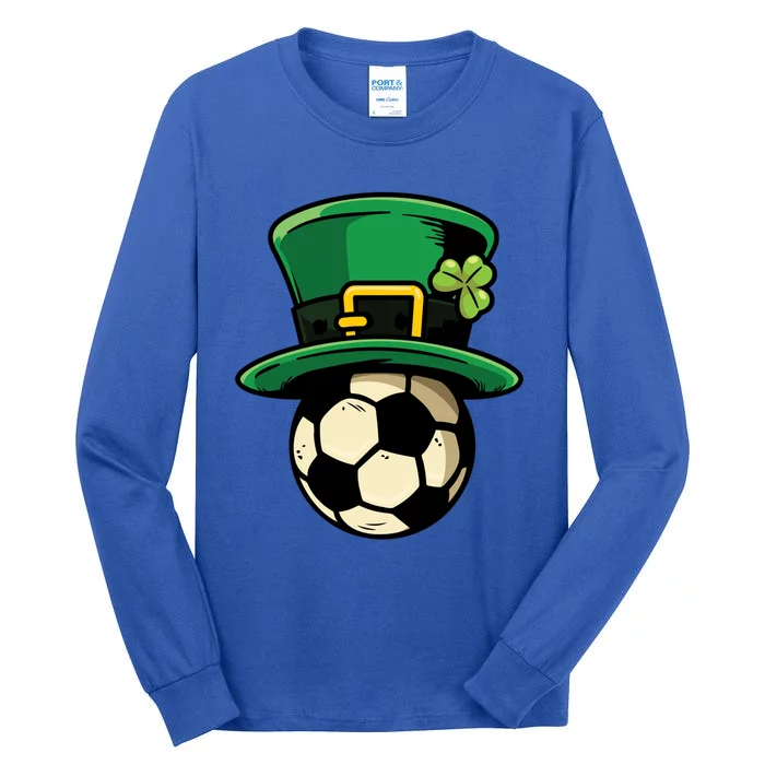 Soccer Saint Patricks Day Sports Cute Gift Tall Long Sleeve T-Shirt