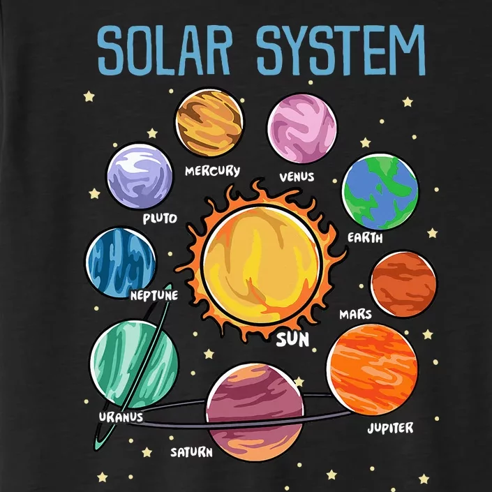 Solar System Planets Science Space Stem ChromaSoft Performance T-Shirt