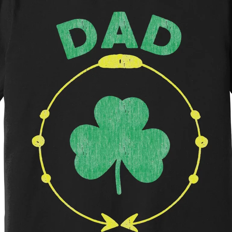 St Saint Patrick's Day Irish Dad Family Matching Premium T-Shirt