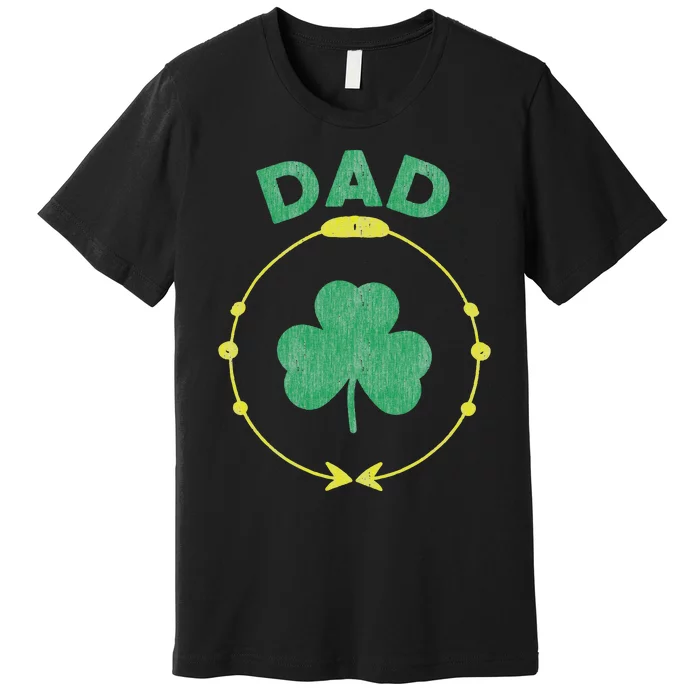 St Saint Patrick's Day Irish Dad Family Matching Premium T-Shirt