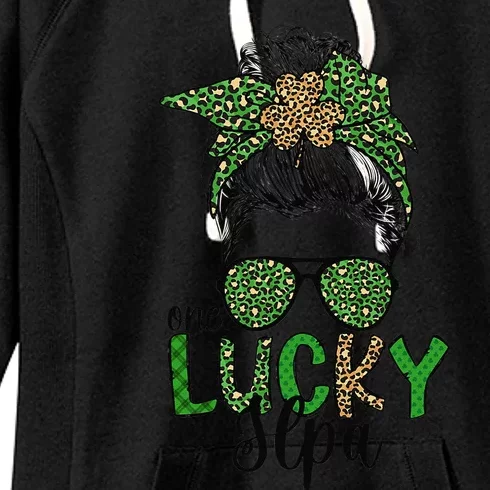 SLPA St. Patrick's Day SpeechLanguage Pathology Assistant Women's Fleece Hoodie