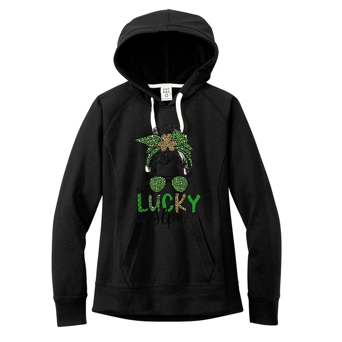 SLPA St. Patrick's Day SpeechLanguage Pathology Assistant Women's Fleece Hoodie