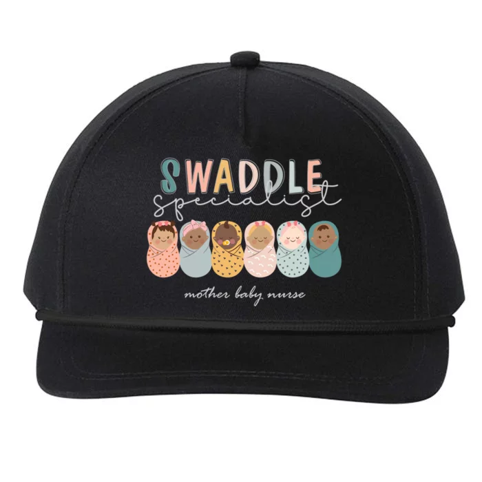 Swaddle Specialist Postpartum Nurse Mother Nurse Nicu Gift Snapback Five-Panel Rope Hat