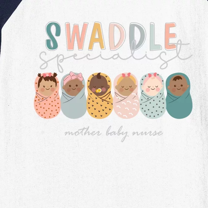 Swaddle Specialist Postpartum Nurse Mother Nurse Nicu Gift Baseball Sleeve Shirt