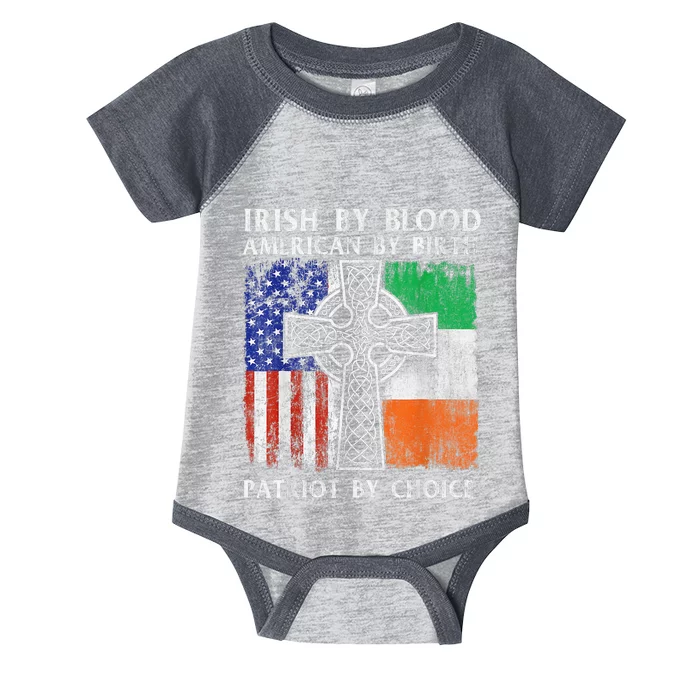 Saint St Patricks Day Irish American USA Shamrock Ireland Infant Baby Jersey Bodysuit