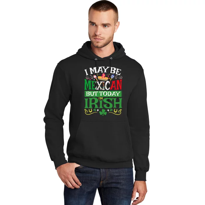 St Saint Patrick's Day Mexican Latino Beer Shamrock Gift Hoodie