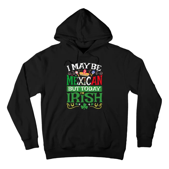 St Saint Patrick's Day Mexican Latino Beer Shamrock Gift Hoodie