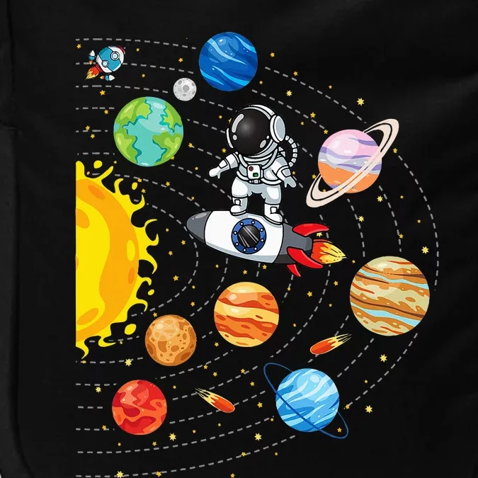 Solar System Planets Science Space Astronaut Universe Galaxy Impact Tech Backpack