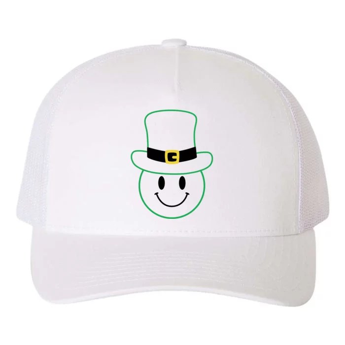 Smile St Patricks Day Funny St Patricks Day Yupoong Adult 5-Panel Trucker Hat