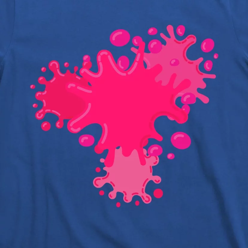 Slime Splash Pink Cool Diy Lover Gift T-Shirt