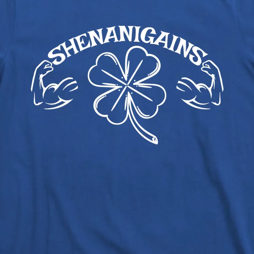 Shenanigains St Patricks Day Fitness Tee For Gym Rats Gift T-Shirt