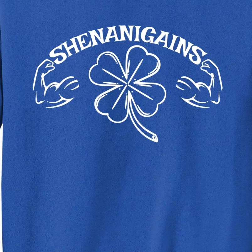 Shenanigains St Patricks Day Fitness Tee For Gym Rats Gift Tall Sweatshirt