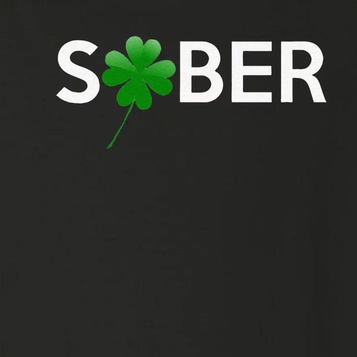 Sober Saint Patrick's Day Alcoholics AA NA Anonymous 12 Step Toddler Long Sleeve Shirt