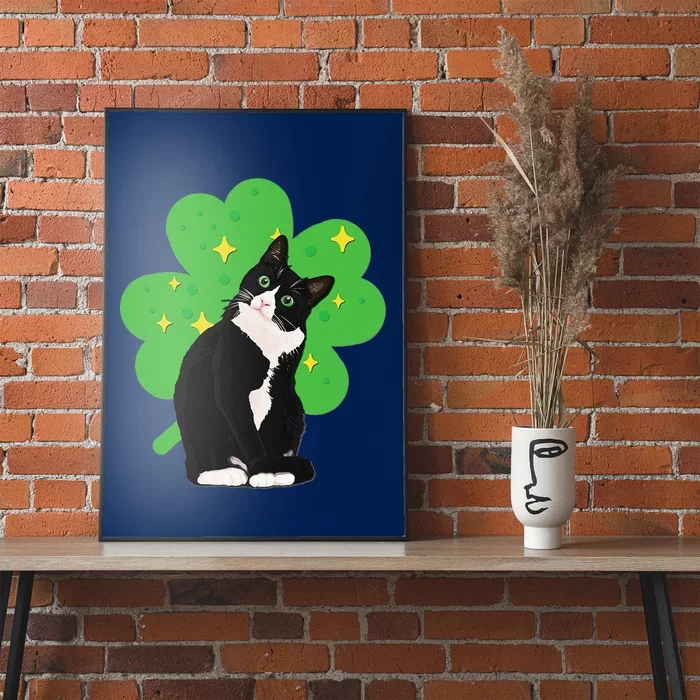 St. Saint Patrick's Dayuxedo Cat Women Costume Poster