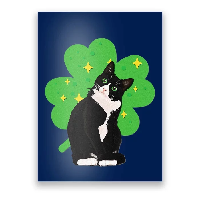 St. Saint Patrick's Dayuxedo Cat Women Costume Poster