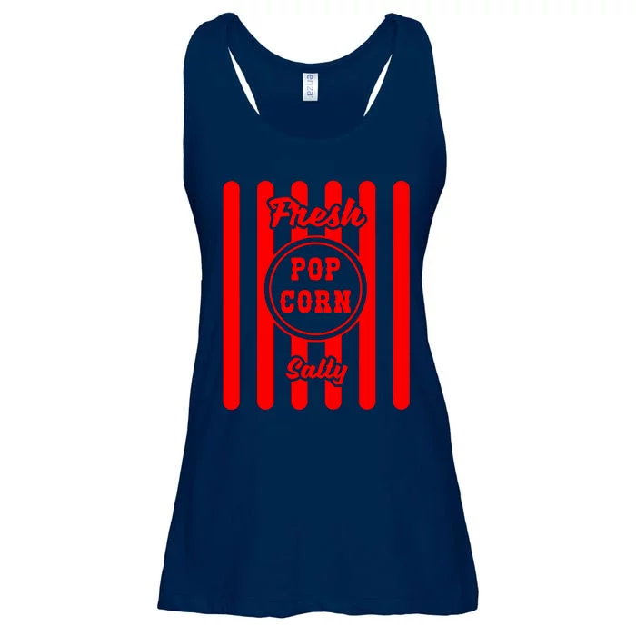 Salty Salt Popcorn Ladies Essential Flowy Tank