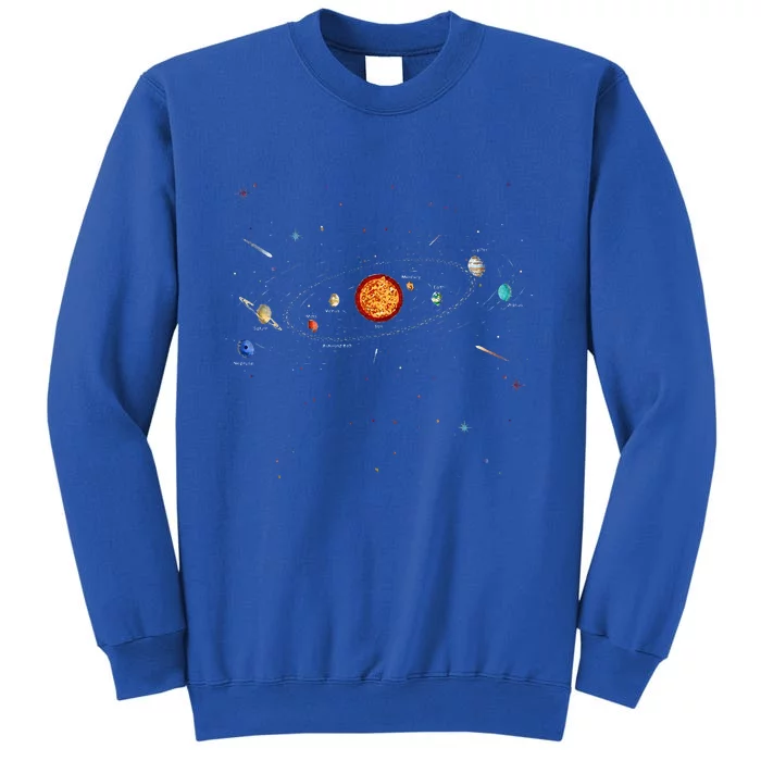 Solar System Planets Orbit Educational Astrology Sweatshirt