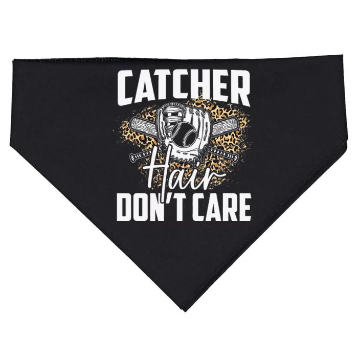 Softball  Softball Player Softball Catcher USA-Made Doggie Bandana