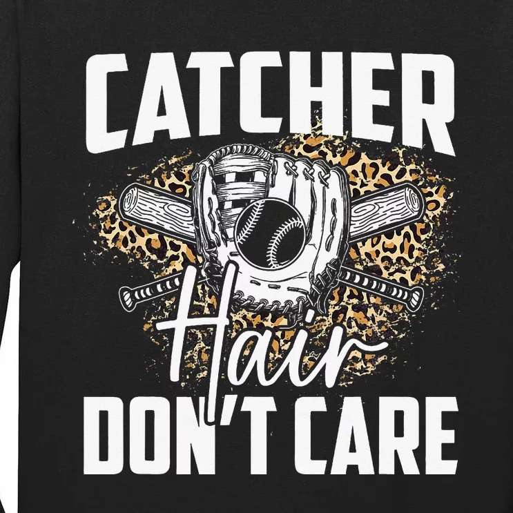 Softball  Softball Player Softball Catcher Tall Long Sleeve T-Shirt