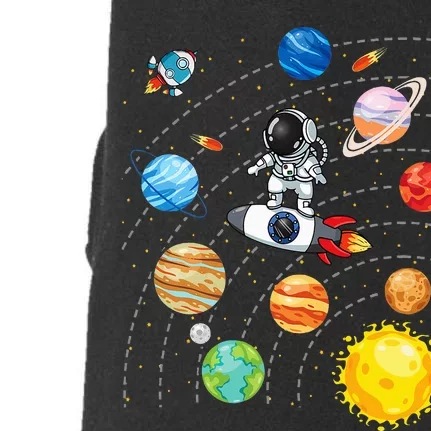 Solar System Planets Science Space Astronaut Universe Galaxy Doggie 3-End Fleece Hoodie