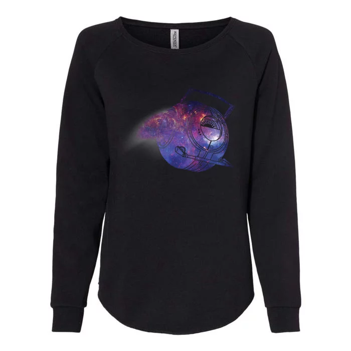 Space! Womens California Wash Sweatshirt