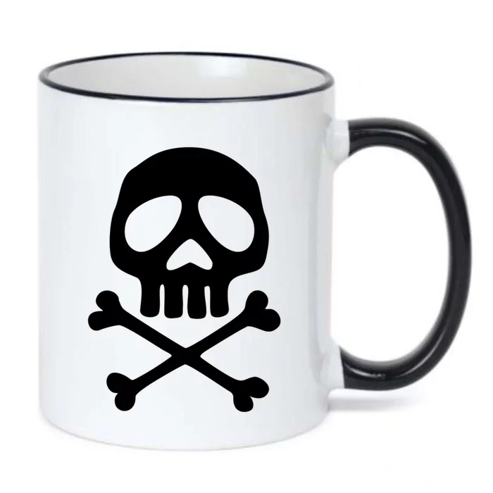 Skull Space Pirate Captain Party Halloween Day Of The Dead Gift Black Color Changing Mug