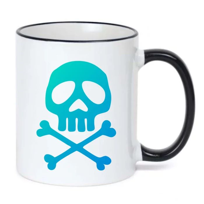 Skull Space Pirate Captain Party Halloween Day Of The Dead Gift Black Color Changing Mug