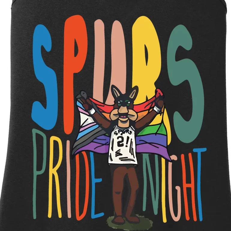 San Spurs Pride Night Ladies Essential Tank