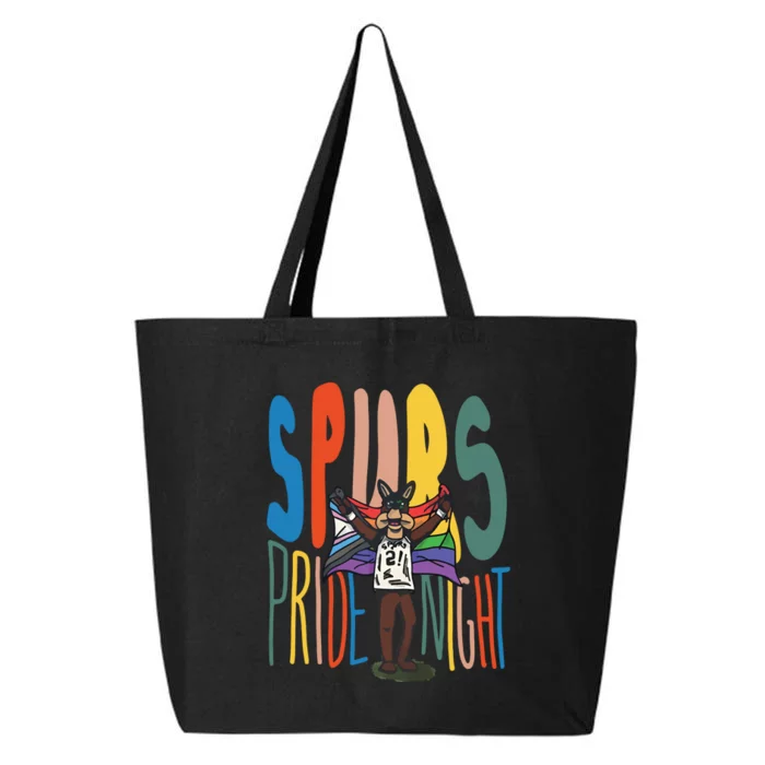 San Spurs Pride Night 25L Jumbo Tote