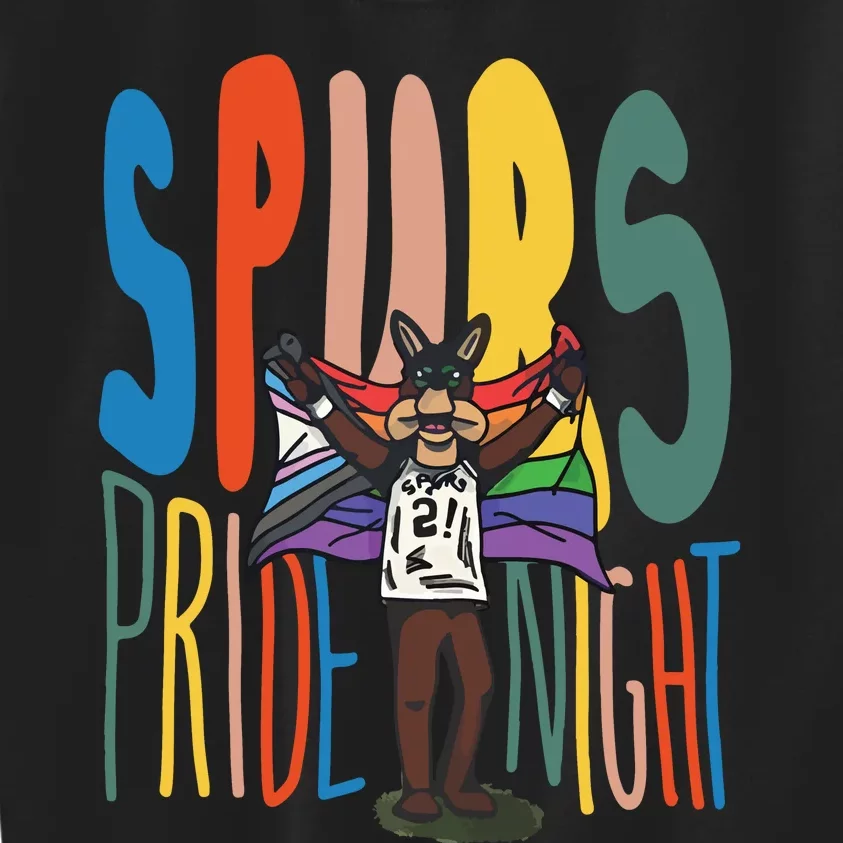 San Spurs Pride Night Kids Sweatshirt