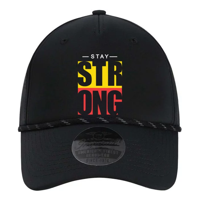 Stay Strong Positive Quote Performance The Dyno Cap