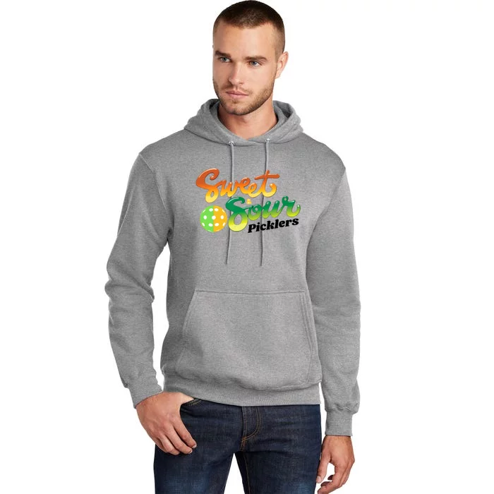 Sweet & Sour Picklers White Tall Hoodie