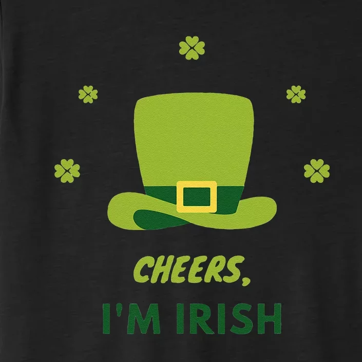 Shamrock St. Patricks Day Cheers I'm Irish Design Women ChromaSoft Performance T-Shirt