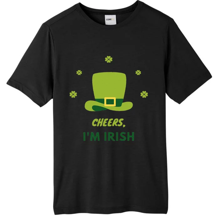 Shamrock St. Patricks Day Cheers I'm Irish Design Women ChromaSoft Performance T-Shirt